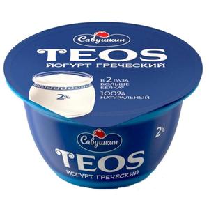 Йогурт ТЕОС Греческий 2% 140г 