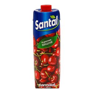 Напиток SANTAL сокосодержащий красная вишня 1л