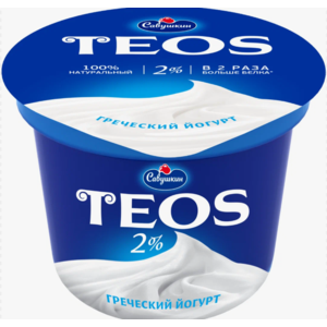 Йогурт ТЕОС Греческий 2% 250г 